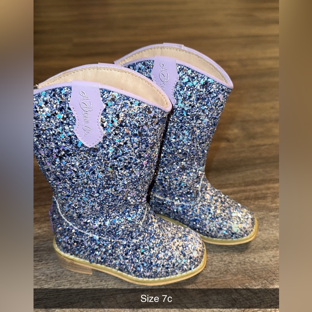 Glittery Kids Boots